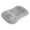 Gray, variant on Inflatable Travel Pillow Portable Lumbar Support, Outdoor Nap Rest Bolster Cushion for Car Office, Turquoise