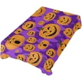 thumbnail image 5 of 60"x90" Halloween Pumpkin Tablecloth, Waterproof Washable Polyester Square Table Cover Durable Tablecloth for Kitchen Dining Table Party Decor, 5 of 7