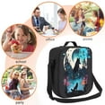 thumbnail image 5 of Lafuoo Artistic Moon Valley Wolf Pattern Thermal Insulated One Shoulder Handheld Lunch Bag, Adjustable Shoulder Strap Leak-proof Lunch Box Unisex-One Size, 5 of 8