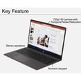 thumbnail image 6 of HP 255 G10 Business Laptop, AMD Ryzen 7 7730U Processor, 24GB RAM, 512GB SSD, 15.6" FHD LED Display, Numeric Keypad, Wi-Fi 6, HDMI Port, Windows 11 Pro, 6 of 8