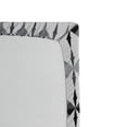thumbnail image 2 of Ambesonne Geometric Fitted Sheet, Triangles, Twin Size, White, 2 of 2
