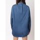 thumbnail image 3 of Camisa vaquera Astylish Ashleigh Blue con cuello en V para mujer XXL, 3 of 6