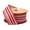 Red/White, variant on LaRibbons 1 1/2" Wired Ribbon | "Striped" Red/White | 10 Yard Roll