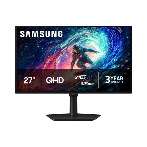 Samsung 27" Odyssey OLED G6 G61SH QHD 240Hz Gaming Monitor - LS27HG612SNXZA
