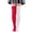 AO15_H, variant on Lumtrix Mismatched Thigh High Socks for Women Asymmetrical Solid Knee High Stockings Soft Stretchy Socks for Casual Party C One Size