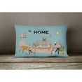 thumbnail image 4 of Grey Glen of Imal Sweet Home Canvas Fabric Decorative Pillow, 4 of 4