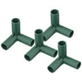 thumbnail image 4 of GLFILL 4Pcs 16MM PVC Fitting Stable Support Heavy Duty Greenhouse Frame Building Connector Plastic Garden Plants Support Frame A, 4 of 9