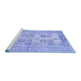 thumbnail image 2 of Ahgly Company Machine Washable Indoor Square Persian Blue Traditional Area Rugs, 3' Square, 2 of 4