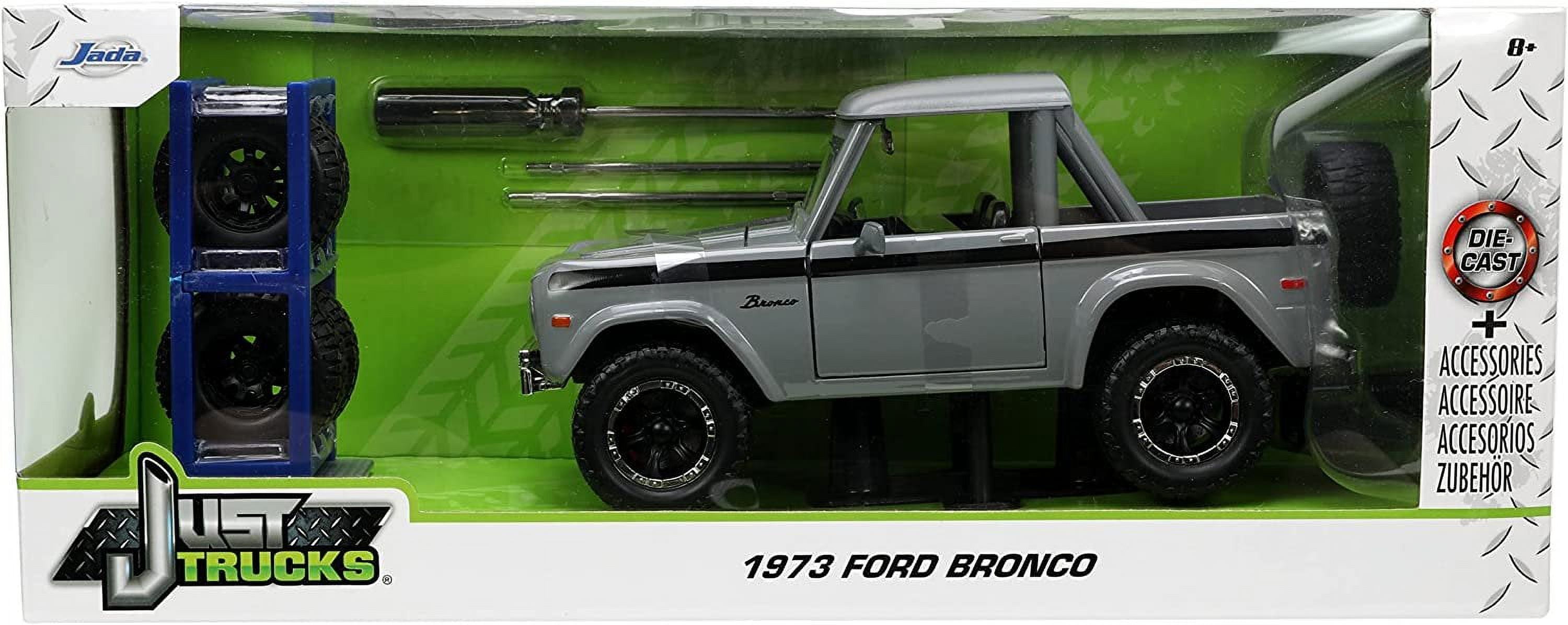 Jada Toys Just Trucks 1:24 Die-cast 1973 Ford Bronco Car