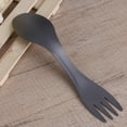 thumbnail image 3 of 100% Pure Titanium Spork Spoon Fork Combo Cutlery Utensil Picnic Gadget, 3 of 6