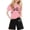 A01-Pink, variant on LRen Girls Outfits Size 10-12 Cartoon Print Short Sleeve Tee and Shorts Crewneck Casual Holiday T Shirt Short Pants 2 Piece Suit Back To School Clothes