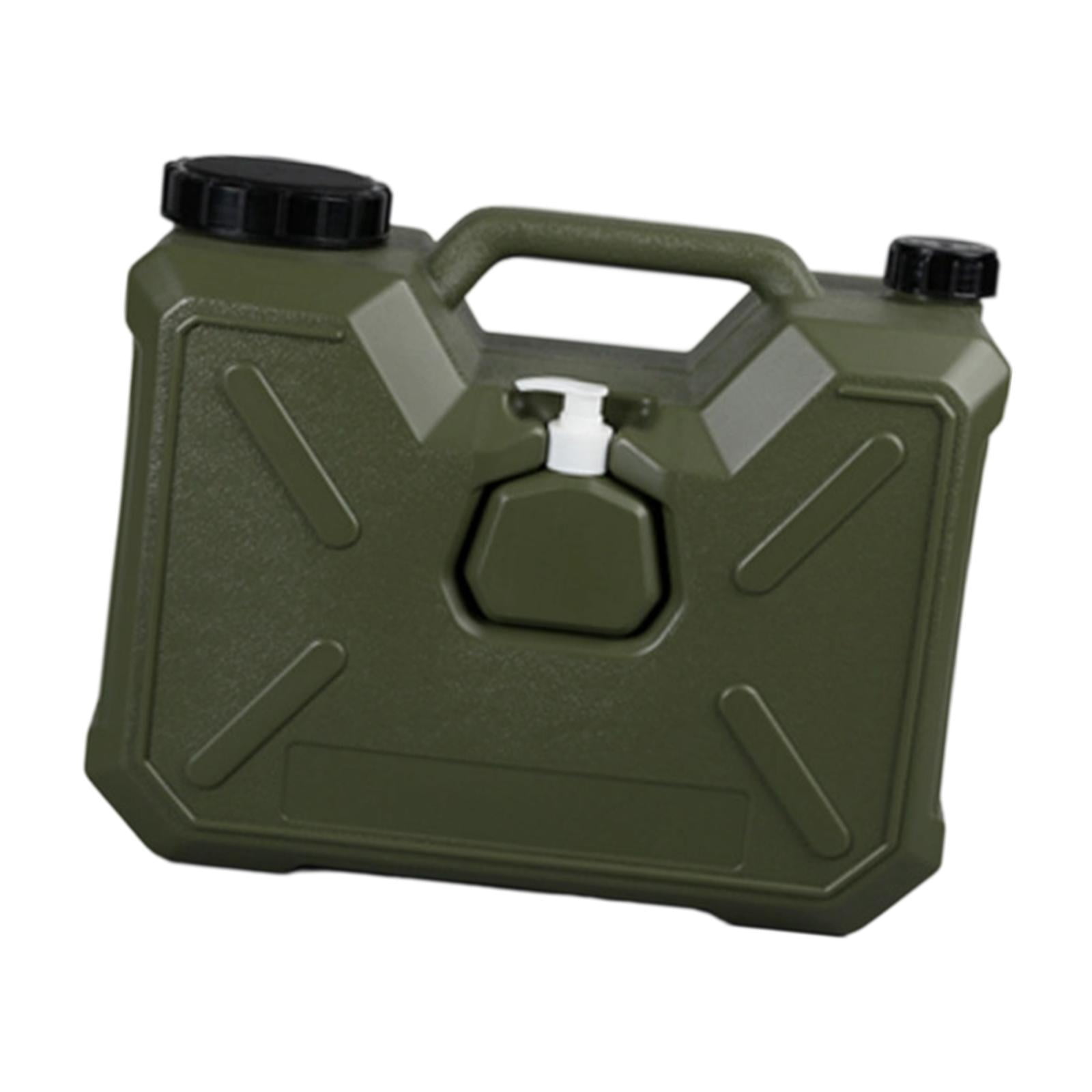 simhoa Water Container with Faucet Outdoor Camping Jug Multifunctional Portable Water Carrier Tank for RV Backpacking Picnic Camping 18L