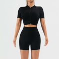 thumbnail image 2 of Two Piece Workout Sets for Women Active Sets Seamless Summer Outfits Gym Sets Cute Workout Sets Summer Outfits Athletic Sets for Women Work Out Sets Gym for Women Gym Yoga Athletic Clothes, 2 of 5
