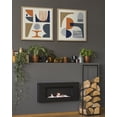 thumbnail image 6 of Kate and Laurel Sylvie Abstract Mid Century Modern I Framed Canvas Wall Art by Rachel Lee of My Dream Wall, 30x30 Natural, Decorative Abstract Art for Wall, 6 of 6