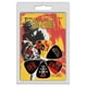 Perris Guns N' Roses Pics de Guitare sous Licence - 6 Pack, Noir, Orange, Rouge – image 1 sur 1