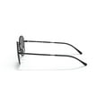 thumbnail image 3 of Ray-Ban Round Metal– Black with Dark Lenses, Sleek Vintage Sunglasses for Mens, 3 of 5