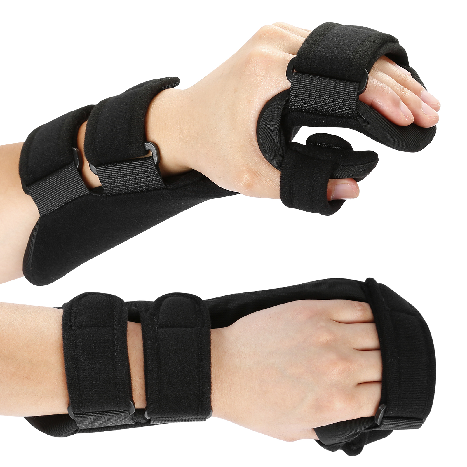 Hoomtree Stroke Resting Hand Splint Palm Thumb Fracture Fixation Splint Resting Hand Splint for