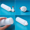 thumbnail image 6 of 1set Plastic Glue Bottles Bottle Caps Through-hole White 4.1x16.3cm capacity: 120ml 12pcs/set, 6 of 7