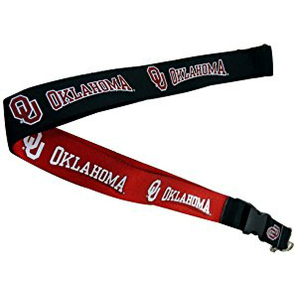 NCAA Oklahoma Reversible Lanyard