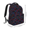 thumbnail image 2 of Disketp Sea Turtle Mochila Estampada para Hombre y Mujer – Mochila Ligera Clásica con Múltiples Bolsillos para Universidad, Trabajo y Viajes-One Size, 2 of 5