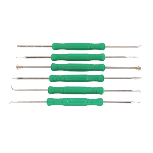 Herramienta de reparación de soldadura de doble cara, juego de 6 piezas, juego de asistencia para soldadura, herramientas de asistencia para soldadura, tecnología de vanguardia