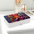 thumbnail image 6 of Octopus Bracelet Holder Jewelry Box Organizer PU Leather with Removable Compartment Portable, 6 of 6