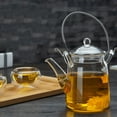 thumbnail image 4 of Household Teapot Glass Heating Pot Scented Tea Pot Transparent Tea Serving Pot, 4 of 8