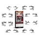 thumbnail image 1 of 2X halloween xmas christmas gifts decoration eelhoe eyeliner stickers horror fashion party makeup tool, 1 of 5