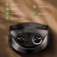 thumbnail image 4 of Electactic Compact 1500W/750W Space Heater with Thermostat - ETL Certified Ceramic Portable Heater Fan, Ideal for Home/Dorm/Office/Kitchen, Black, 4 of 7