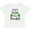 AA-White, variant on Inktastic Part Irish All Trouble St. Patrick's Day with Green Clovers Boys or Girls Baby T-Shirt