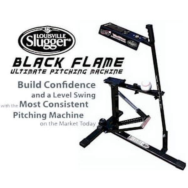 Louisville Slugger Black Flame Pitching Machine