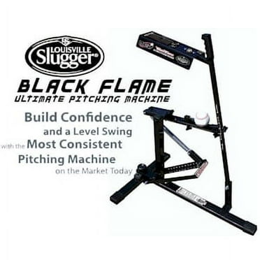 Louisville Slugger Black Flame Ultimate Baseball & Softball Pitching Machine
