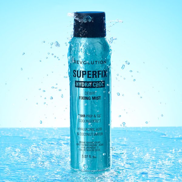 Revolution Superfix Hydra Cool Prep + Fix Setting Spray, 5.07 oz photo 4