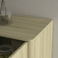 thumbnail image 5 of TrumanPick Buffet Cabinet with Storage, Modern Accent Sideboard with Adjustable Shelves, Buffet Table Media Console Cabinet for Entryway Living Room Kitchen Dining Room Hallway, Light Oak, 5 of 8