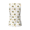 thumbnail image 5 of Haiem Sea Turtle Basking in the Sun Workout Tank Tops for Women, Athletic Sports Slim-Fit Tank Tops, Compression Sleeveless Dry Fit Shirts,Athletic Shirt-Large, 5 of 9