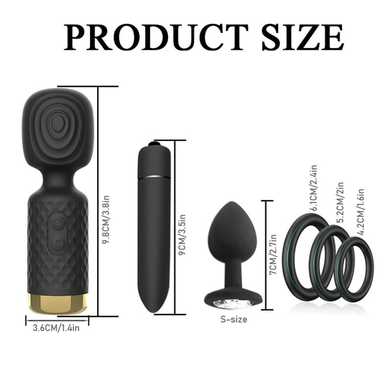 Birdsexy Vibrator set for Women Pleasure, Adult Sex Toys Kits for Women and  Couple - Black