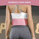 thumbnail image 4 of "Gym Faja Lumbar Cinturón Pesas Ejercicio Mujer Y Guante 3pcs L Lab,G  Rosa ", 4 of 5