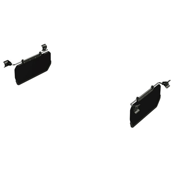 Teraflex 4840001 Axis Side Visor Pair for 2007-2018 Jeep Wrangler