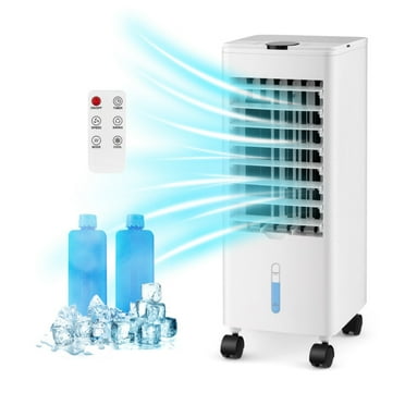 Resenkos Air Conditioner, Cooler,3-in-1 Evaporative Air Cooler with Remote for Home Office-White