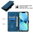 thumbnail image 2 of Phone Case for Samsung Galaxy A36 5G Case, Premium PU Leather Card Holder Wrist Strap Magnetic Closure Flip Stand Function TPU Interior Book Cover for Samsung Galaxy A36 5G Wallet Case, Blue, 2 of 5