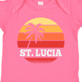thumbnail image 4 of Inktastic St Lucia Vacation Travel Cruise Boys or Girls Baby Bodysuit, 4 of 5