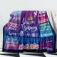 thumbnail image 2 of LHSHID 18th Birthday Gifts for Girls Birthday Decor Purple 350gsm Plush Throw Blanket for 18 Year Old 18th Birthday Decorations for Daughter Bestie Sister BFF, 2 of 6