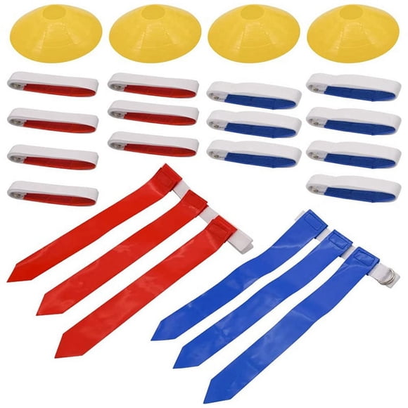 Flag Football Set,14 Player Flag Football Belts and Flags Set, Belt or Adults Players of Flag Football