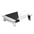thumbnail image 2 of Fellowes Office Suites Standard Monitor Riser Plus - Support pour Ordinateur Portable Ou Écran LCD - Noir, Argent, 2 of 7