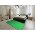thumbnail image 4 of Ahgly Company Indoor Square Patterned Neon Green Area Rugs, 5' Square, 4 of 6