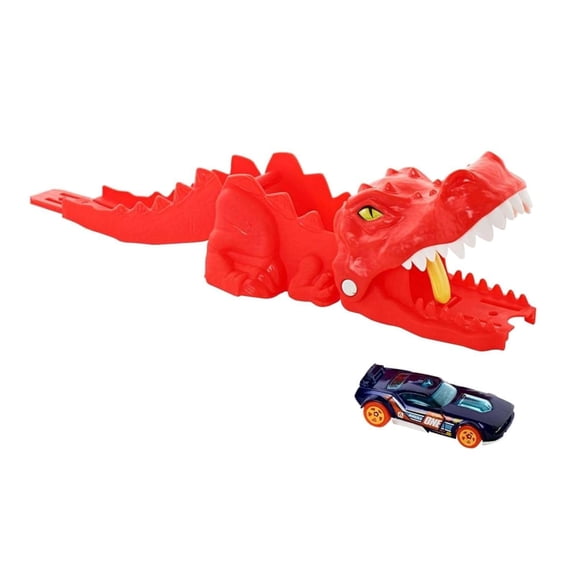 Hot Wheels City Dino Die Cast Car Launcher