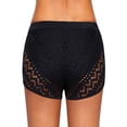 thumbnail image 1 of Soidarity Traje de baño Pantalones cortos Calzoncillos de baño Secado rápido Absorción de sudor Ahuecado Bañadores de playa Cintura alta Traje de Deportes acuáticos Negro SG Soidarity OD020844-04B, 1 of 6