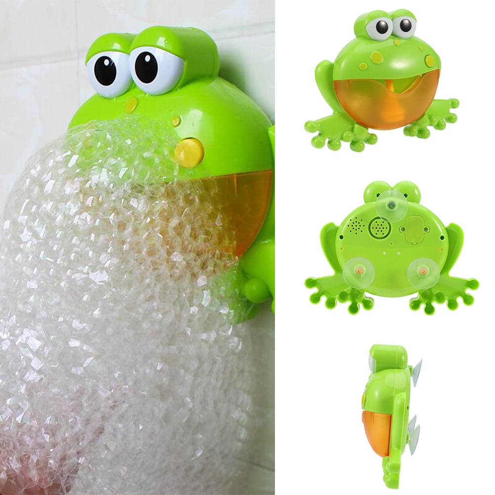 bubble bath frog