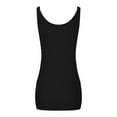 thumbnail image 5 of JGGSPWM Women's Hook-Eye V-Neck Knit Vest Hollow-Out Cable Crochet Camis Sleeveless Sweater Vests Black 2XL, 5 of 6