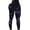 Purple, variant on Women's Marble Print Honeycomb Yoga Leggings, Tummy Control Butt Lifting Pants, High Waist Compression Workout Tights